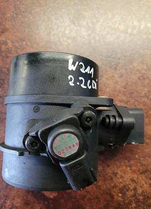 Дмрв расходомер воздуха з датчиком наддуву w211 220cd, б/у оригинал