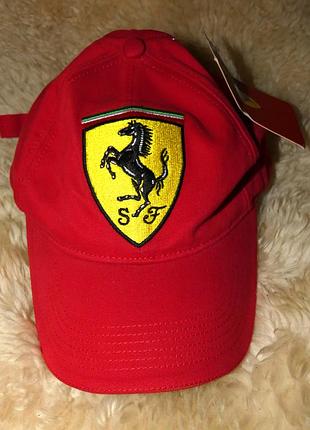 Оригінальна кепка ferrari scudetto f1 нова з бирками та голограмою (глубока посадка)