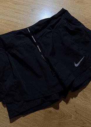 Спортивні шорти nike running dri-fit 2-в-1