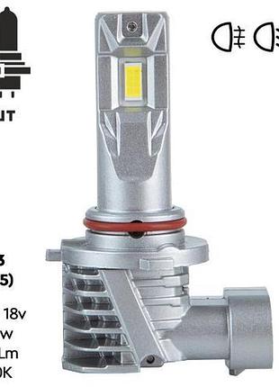 Лампы pulso m6-hв3(9005)/led-chips 7535/9-18v/2x28w/6000lm/6500k
