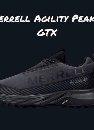 Merrell agility peak 5 gtx dark grey black 5