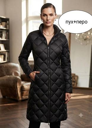 Женский удлиненный пуховик m&amp;s m