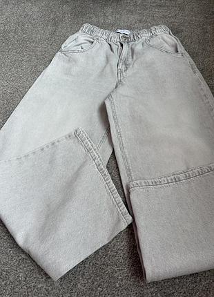 Сірі джинси zara 5