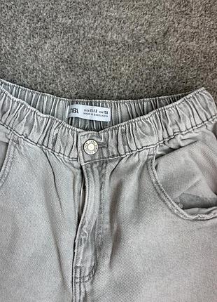Сірі джинси zara 3