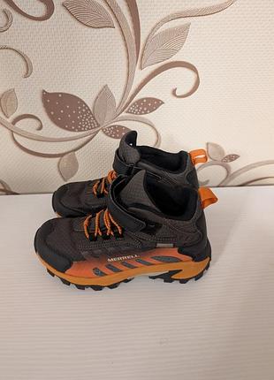 Ботинки детские merrell moab speed 2 mid a/c waterproof, 32 2