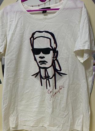 Чоловіча футболка karl lagerfeld