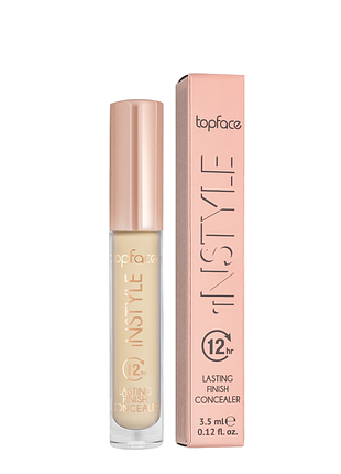 Консилер для обличчя рідкий topface instyle lasting finish concealer pt461 № 5 бежевий насичений daily skin care