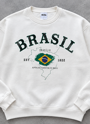 Свитшот bershka brasil оригинал | s | стан 10/10
