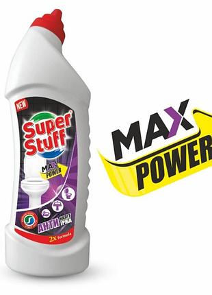Средство для мытья унитаза super stuff max power 1л