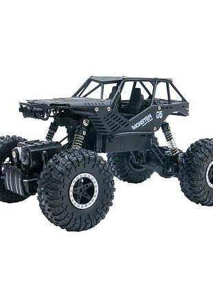 Ku автомобіль off-road crawler universal fit tiger р/к матовий чорний позашляховик для дітей від 8 рок uni2l_k