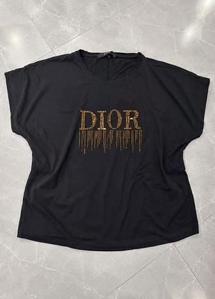 Футболка жіноча dior. на 48, 50.