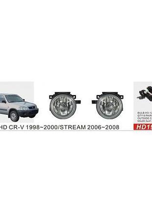 Фары доп.модель honda cr-v/1998-00/hd-192/h3-12v55w/эл.проводка