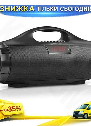 Ku портативная колонка real-el universal fit bluetooth 2.0 акустическая система с fm-радио для музыки uni2l_k