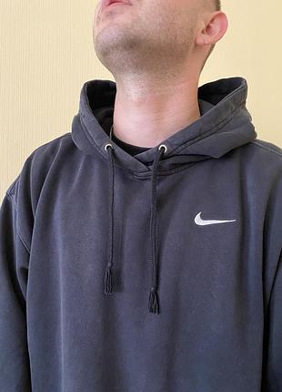 Вінтажне базове худі nike 2