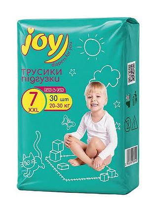 Трусики памперси joy 7