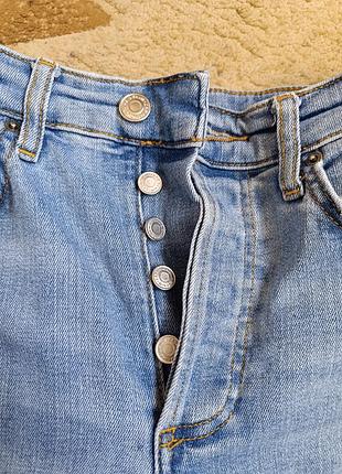 Zara джинсы стрейч 34-36р 2