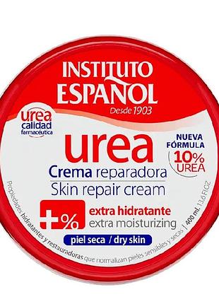 Крем для сухої шкіри тіла instituto espanol urea з сечовиною зволожуючий 400 мл
