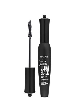 Туш для вій bourjois volume glamour ultra black об`ємна чорна