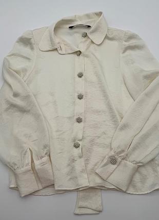 Елегантна блуза zara 6