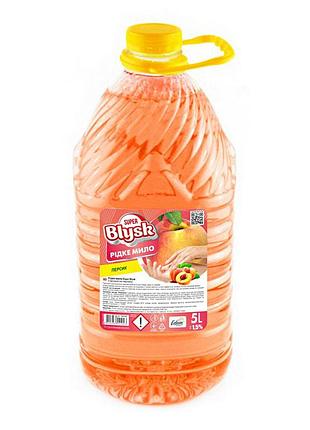 Мило рідке super blysk персик, 5л