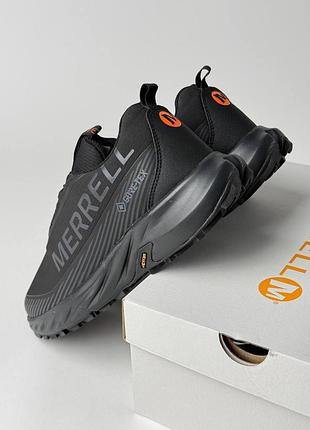 Merrell agility peak 5 gtx black orange 2
