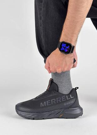 Merrell agility peak 5 gtx black orange 4