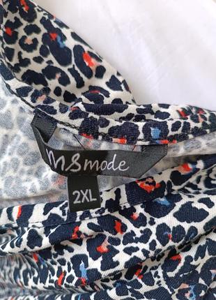 легкий летний топ / майка большого размера 2xl (m&amp;s mode)-код 33- 4