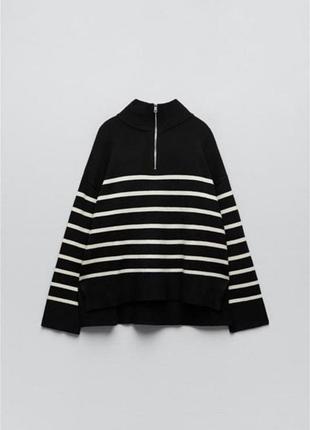 Светр у смужку zara