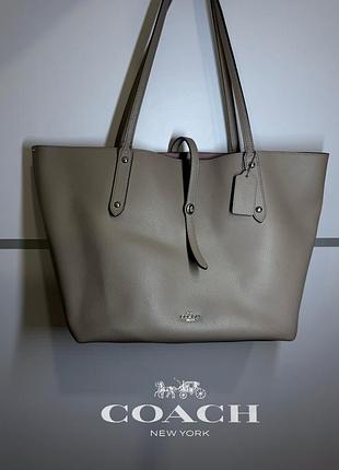 Жіноча сумка coach оригінал стан дуже хороший натуральна шкіра 28*45 дно 31*12