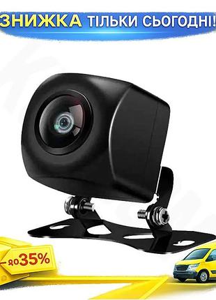 Ku камера заднього виду universal fit e302 ahd 720p кольорова універсальна для автомобіля з кутом огля uni2l_k