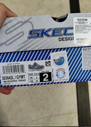 Кроссовки для девочки skechers 3