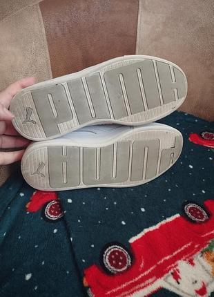 Шкіряні кросівки puma 5