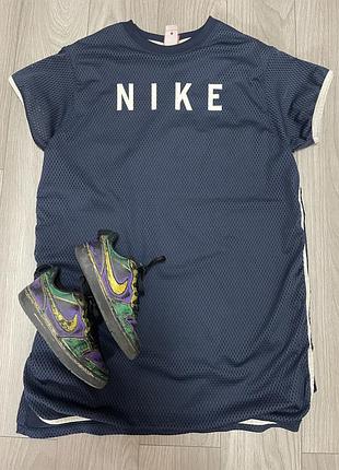 Жіноче стильне спортивне плаття сукня сарафан міді nike