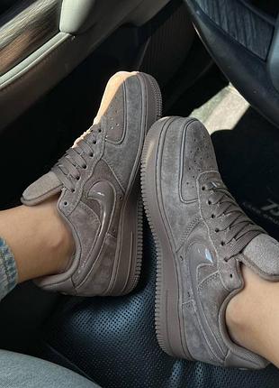 Nike air force 1 brown premium 3