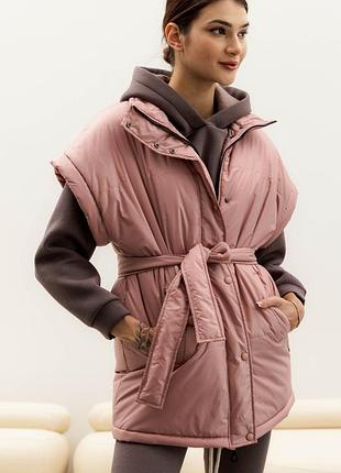 Жилет розового кольору l-xl