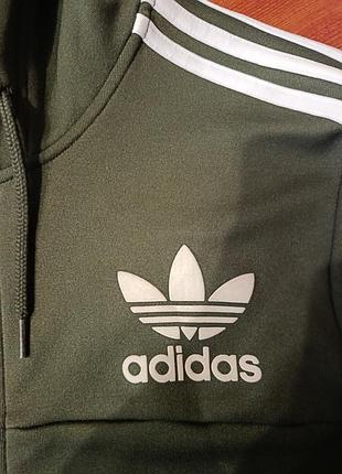 Олімпійка adidas зеленого кольору 3