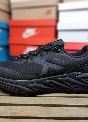 Зимние мужские кроссовки columbia gore-tex winter termo black черного цвета термо