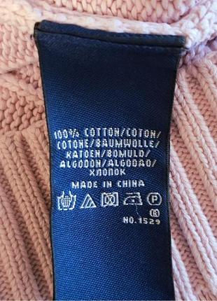 Хлопковый джемпер в косы ralph lauren 6