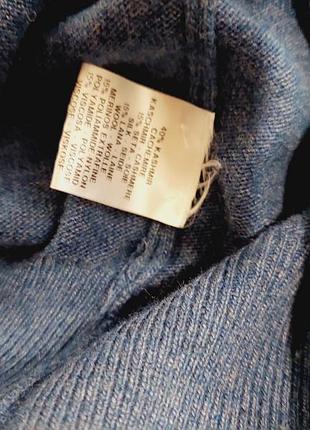 Светр кашемір шовк гольф loro pink avocet 8