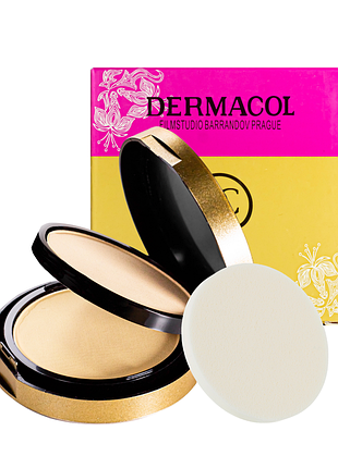 Пудра для лица dermacol foundation studio fix 2 in1 no 1 слоновая кость/светло-бежевый