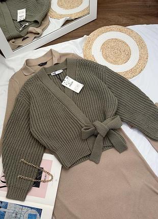 Новий кардиган на затин zara