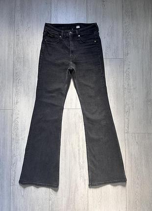 Жіночі сірі джинси h&m divided 40 (8) р, ідеальний стан