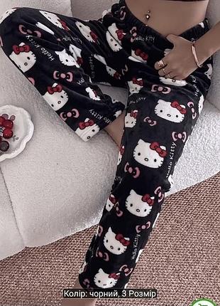 Флісові штани hello kitty 4