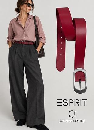 Кожаный ремень пояс esprit 95см