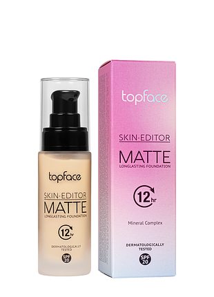 Тональная основа матирующая topface skin editor matte spf20 рт465 no 03 daily skin care
