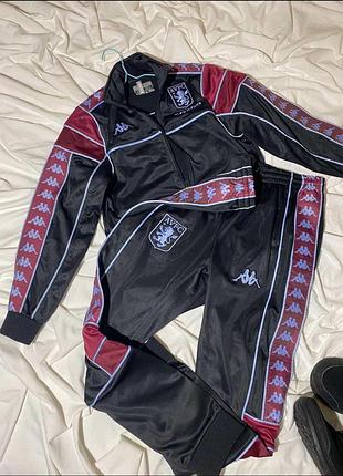 Спортивный костюм kappa для мальчика avfc aston villa aгелия 12-13 лет 152-158 см