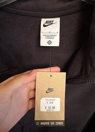 Флисовая кофта nike air 4