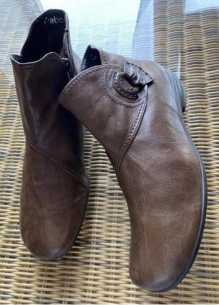 Шкіряні черевики gabor comfort easy walking оригінал,