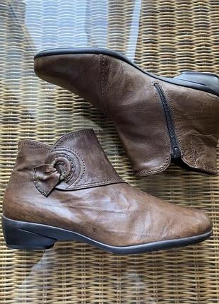 Шкіряні черевики gabor comfort easy walking оригінал,