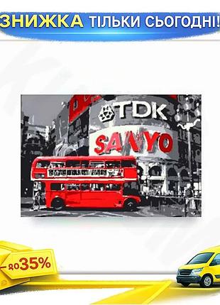 Ku картина на полотні universal fit salvadori arte london piccadilly 31х26 см міський пейзаж для інтер uni2l_k